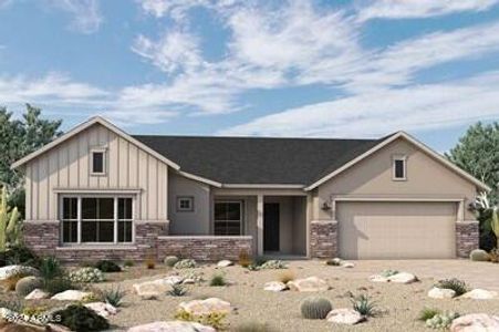 New construction Single-Family house 19015 W Lawrence Road, Waddell, AZ 85355 The Shanagold- photo 0