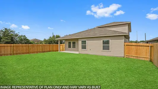 New construction Single-Family house 14674 Ivy Floral Way, Splendora, TX 77372 plan Plan X35K - image