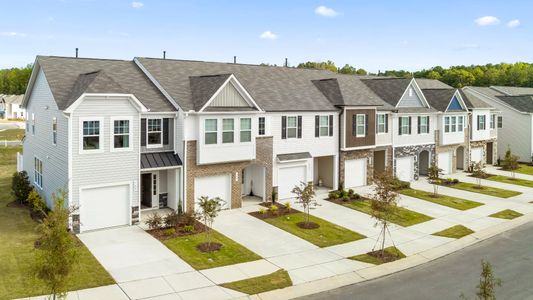 New construction Townhouse house 199 Hyacinth Lane, Angier, NC 27501 Litchfield- photo 0