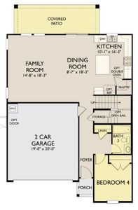 New construction Single-Family house 156 Jans Wy, Georgetown, TX 78626 plan Colton - image