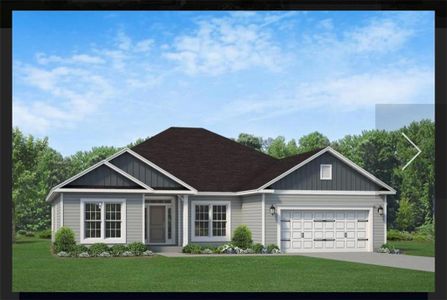 New construction Single-Family house 375 Orchard Bend Way, Pendergrass, GA 30567 2328- photo 0