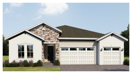 New construction Single-Family house 3116 Firethorn Cir, Daytona Beach, FL 32124 plan Flamingo - image