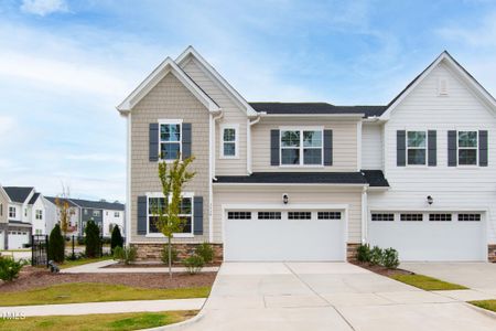 New construction Townhouse house 1519 Chirping Bird Court, Cary, NC 27519 - photo 0