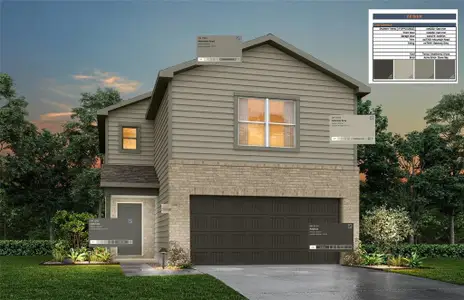 New construction Single-Family house 293 Victory Dr, Mabank, TX 75147 plan Glacier - image