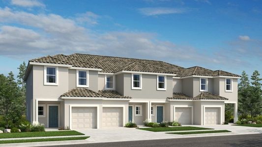 New construction Townhouse house 3667 Circle Hook Street, Kissimmee, FL 34746 - photo 0