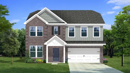 New construction Single-Family house 45 Geranium Ln, Covington, GA 30016 plan Horizon - image