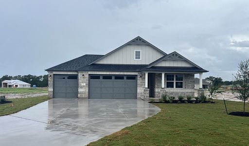 New construction Single-Family house 181 Santa Fe Trl, Cedar Creek, TX 78612 Slate- photo 0 0