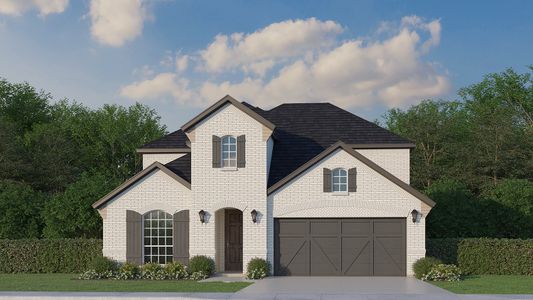 Plan 1527 Elevation C by American Legend Homes