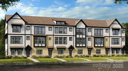 New construction Townhouse house 537 Annie Lowery Wy, Davidson, NC 28036 plan Breckenridge II - image