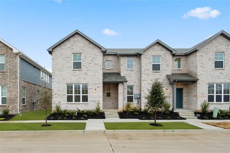 New construction Townhouse house 217 Wagon Spoke Way, Fort Worth, TX 76120 Bowie 4A1 A- photo 0 0