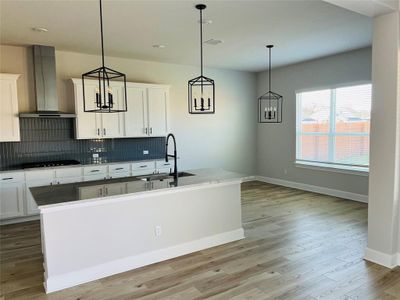 Spacious dining area