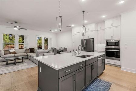 New construction Townhouse house 1070 Harper Dr, Alpharetta, GA 30076 Canterfield- photo 5 5