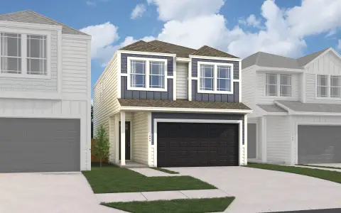 New construction Single-Family house 3021 Ocean Cay, Houston, TX 77047 plan Nimitz - image