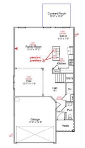 New construction Single-Family house 222 Central Creek Dr, Goose Creek, SC 29445 plan Kershaw - image