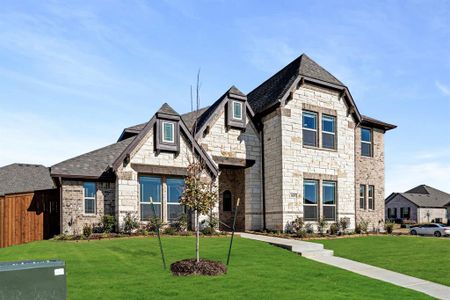 New construction Single-Family house 3609 Ridge Meadow Dr, Midlothian, TX 76065 Carolina IV Side Entry- photo 2 2