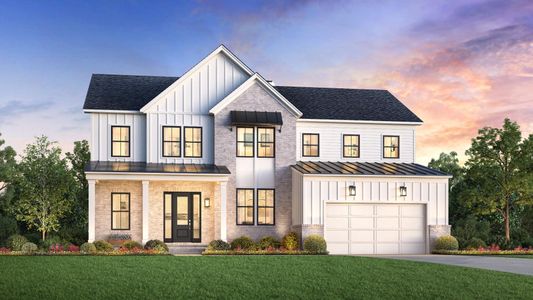 New construction Single-Family house 1434 Round Hill Ln, Spring Hill, TN 37174 plan McCutcheon Modern Farmhouse - image