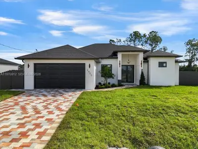 New construction Single-Family house 2400 Conroy Ave N, Lehigh Acres, FL 33971 - image