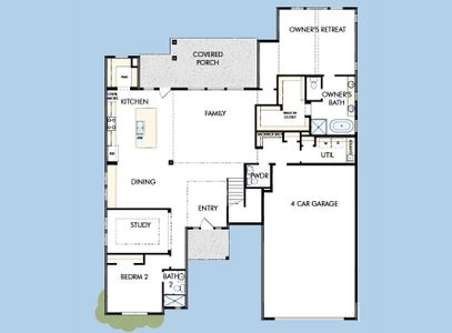 New construction Single-Family house 5725 Legacy Park, Flower Mound, TX 75028 plan The Hackett - image 4