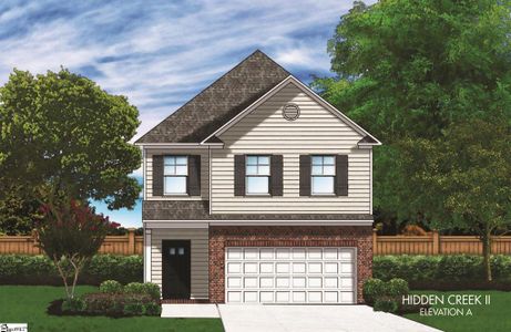 New construction Single-Family house 247 Brown Cir, Easley, SC 29642 plan Hidden Creek II - image