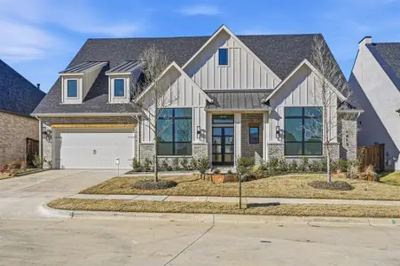 New construction Single-Family house 1413 Sire Ct, Aubrey, TX 76227 plan Treviso Plan - image
