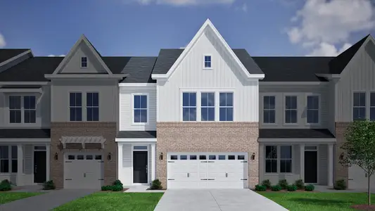 New construction Single-Family house 1206 Bell Heather Rd, Durham, NC 27703 plan Hydrangea - image