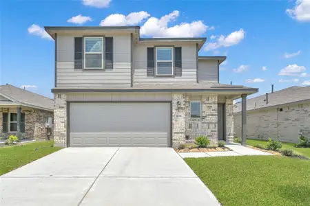 New construction Single-Family house 8130 Wollemi Pine Rd, Magnolia, TX 77354 plan RC Harper - image