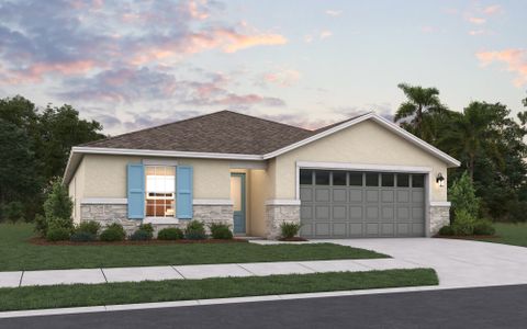 New construction Single-Family house 708 Sunshower Dr, Lady Lake, FL 32159 plan Bradley - 19183 - image