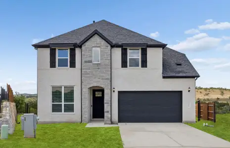 New construction Single-Family house 612 Ridge Point Dr, Georgetown, TX 78628 plan Wheeler - image
