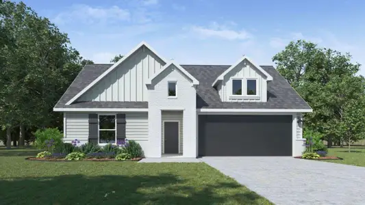 New construction Single-Family house 1724 San Jacinto Dr, Brenham, TX 77833 plan Kingston - image