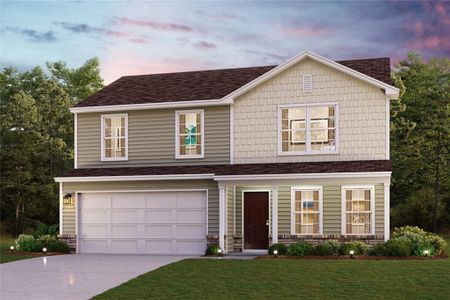 New construction Single-Family house 105 Dream Catcher Dr, Lizella, GA 31052 plan Dupont - image