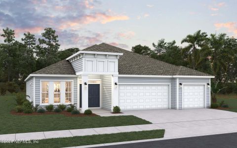 New construction Single-Family house 3581 Zydeco, Green Cove Springs, FL 32043 plan Boca - image