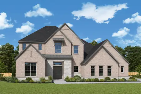 New construction Single-Family house 5732 Legacy Park, Flower Mound, TX 75028 plan The Chancery - image