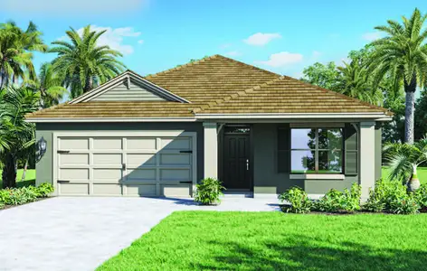 New construction Single-Family house 1651 Hummingbird Rd, Winter Haven, FL 33884 plan Cali - image