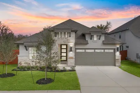New construction Single-Family house 2140 Sarabanda St, Round Rock, TX 78681 plan Somerset - image