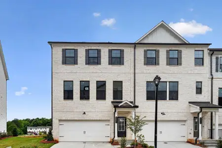 New construction Townhouse house 2831 Rosehall Wy, Lawrenceville, GA 30044 plan Forsyth - image