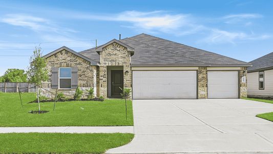 New construction Single-Family house 111 Wildflower Ln, Dayton, TX 77535 plan Maverick - image