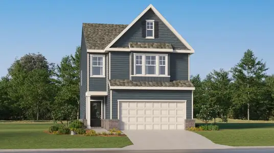 New construction Single-Family house 2259 Linden Pass, Douglasville, GA 30135 plan Harrington - image