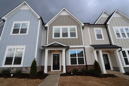 New construction Townhouse house 3191 Mission Olive Pl, New Hill, NC 27562 Hazelnut - Townhome Series- photo 72 72