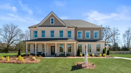 New construction Single-Family house 125 Haverling Pass, Hampton, GA 30228 plan Stonefield - image