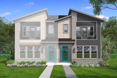 New construction Townhouse house 904 Ash Rd, Plano, TX 75075 plan Kelso - image