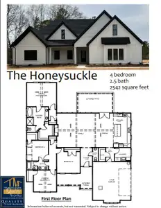 New construction Single-Family house 127 Woodford Dr, Roopville, GA 30170 plan Honeysuckle - image
