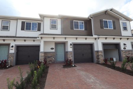New construction Townhouse house 4140 Campsite Lp, Orlando, FL 32824 plan San Jose - image