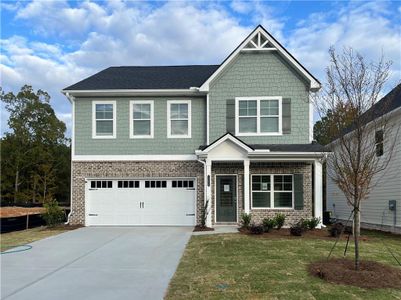 New construction Single-Family house 11834 Rizvan Place, Covington, GA 30014 The Barrington- photo 0