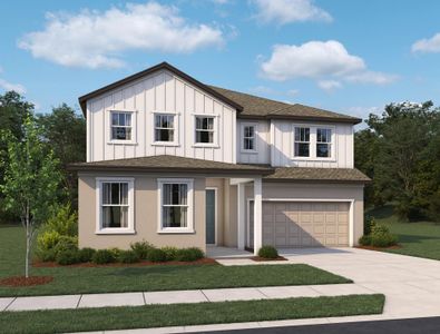 New construction Single-Family house 4952 Eagle Rock Dr, Wimauma, FL 33598 plan Duval - image