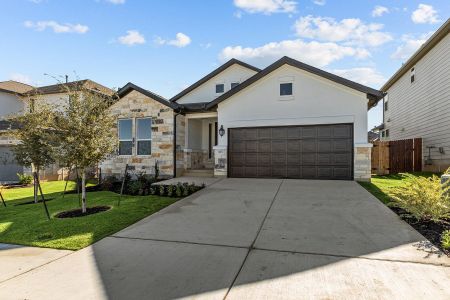 New construction Single-Family house 12603 Summer Springs Pass, Buda, TX 78610 Cobalt- photo 1 1