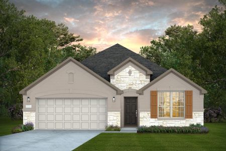 New construction Single-Family house 2171 Oak Run Pkwy, New Braunfels, TX 78132 Sheldon- photo 0
