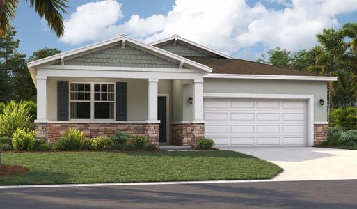 New construction Single-Family house 1301 Plumbago Ct, Eustis, FL 32726 plan The Juniper - image