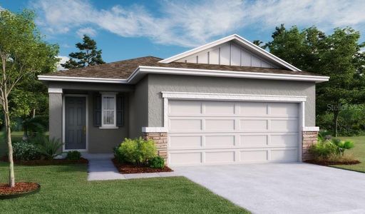 New construction Single-Family house 816 Blue Creek Drive, Haines City, FL 33844 Beech- photo 0