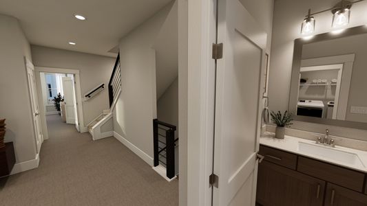 New construction Townhouse house 2021 N Salem St, Apex, NC 27523 plan Harrington Interior Unit - image 16