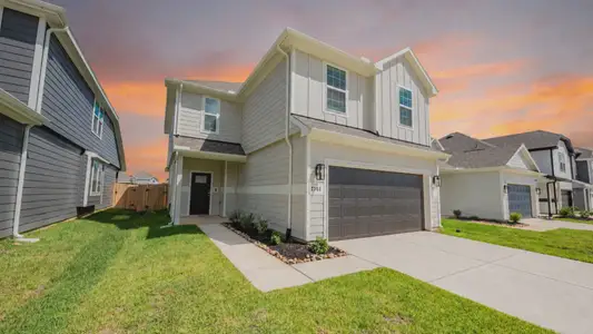 New construction Single-Family house 2352 Pipefish Dr, Conroe, TX 77384 plan The Lowry - image